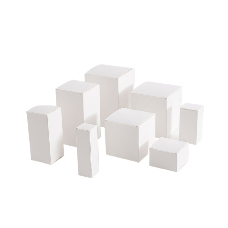 200+ sizes of white cardboard boxes