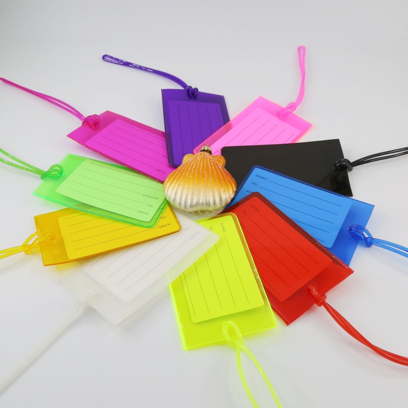 Soft PVC Luggage Tags