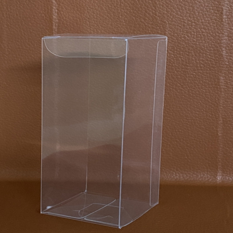 50 PCS Foldable Transparent Boxes