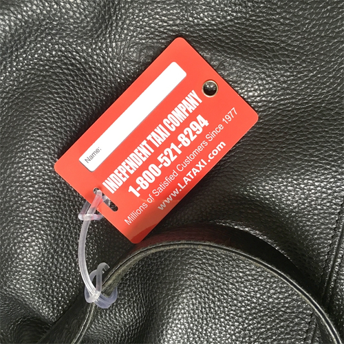Double luggage tag