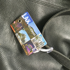 Double luggage tag
