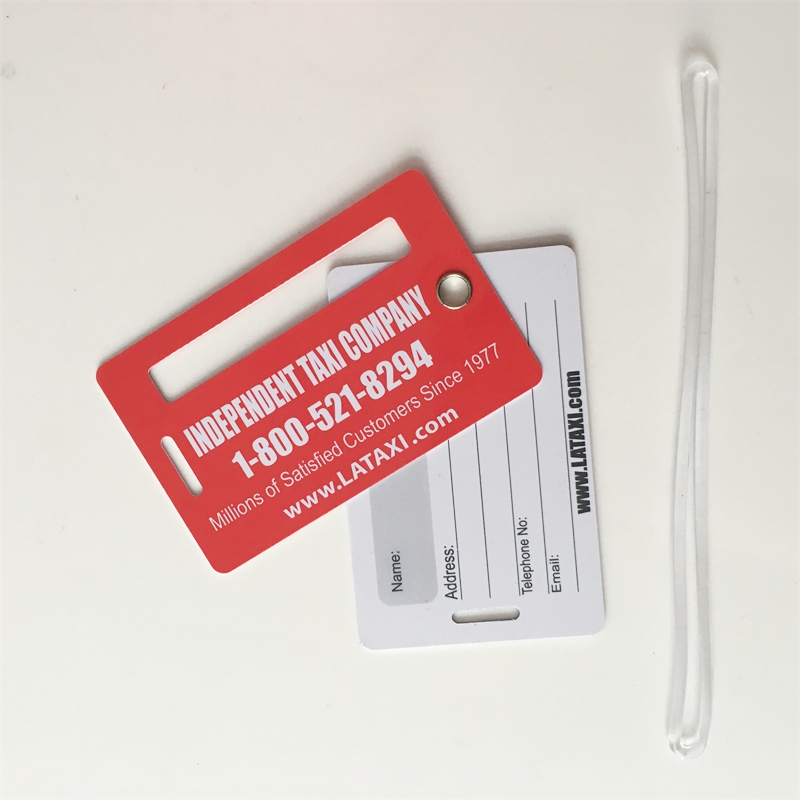 Double luggage tag