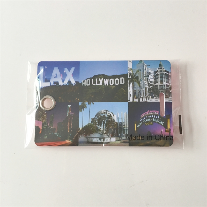 Double luggage tag