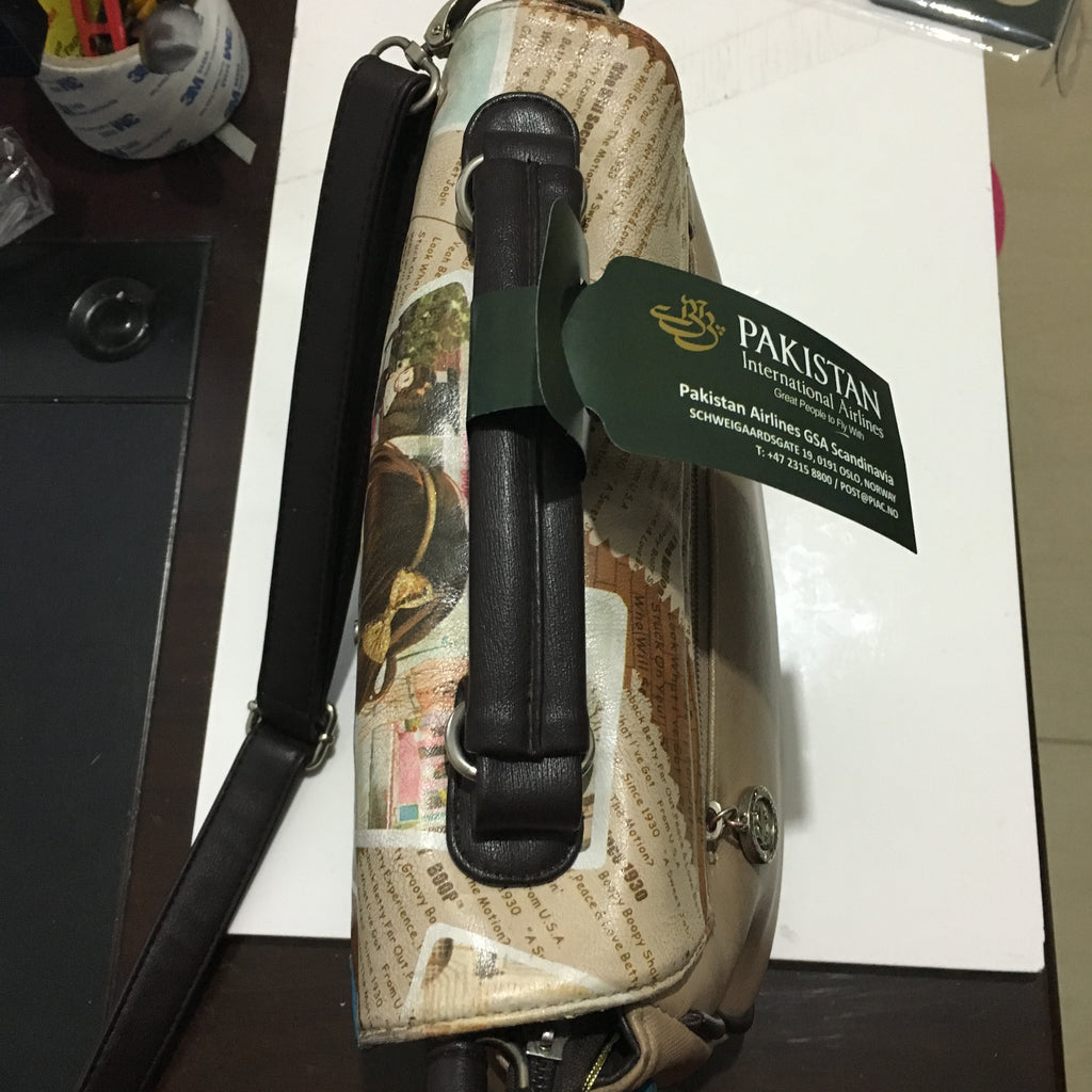 Synthetic paper luggage tag