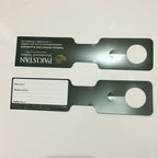 Synthetic paper luggage tag