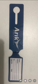 Synthetic paper luggage tag