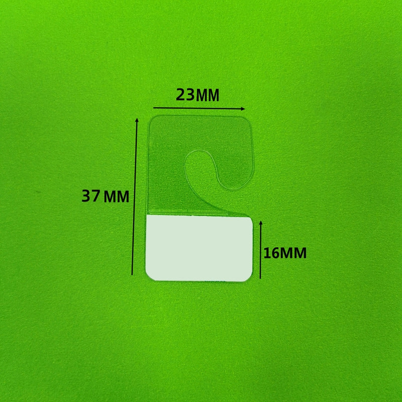 Clear Hang Tabs