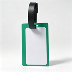 Single-piece luggage tag