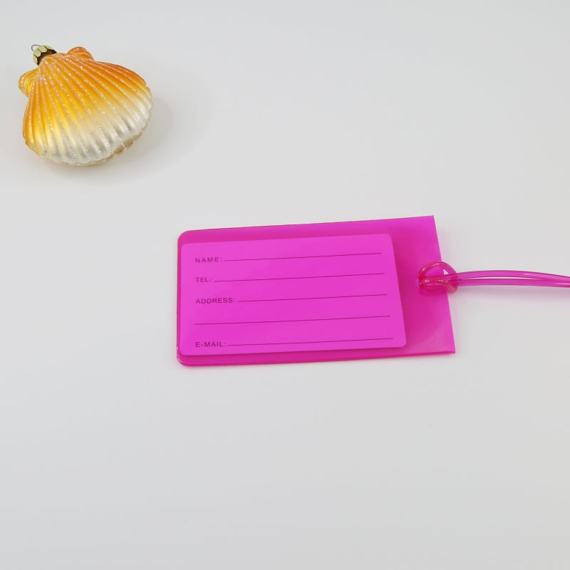 Soft PVC Luggage Tags