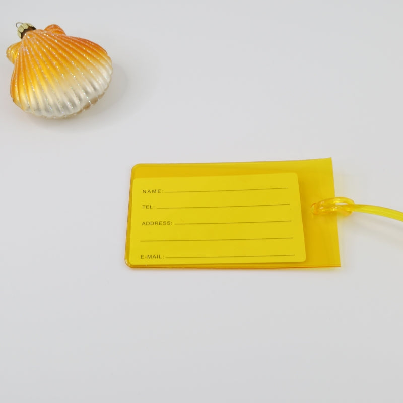 Soft PVC Luggage Tags