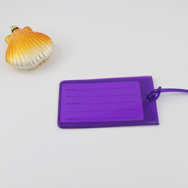 Soft PVC Luggage Tags