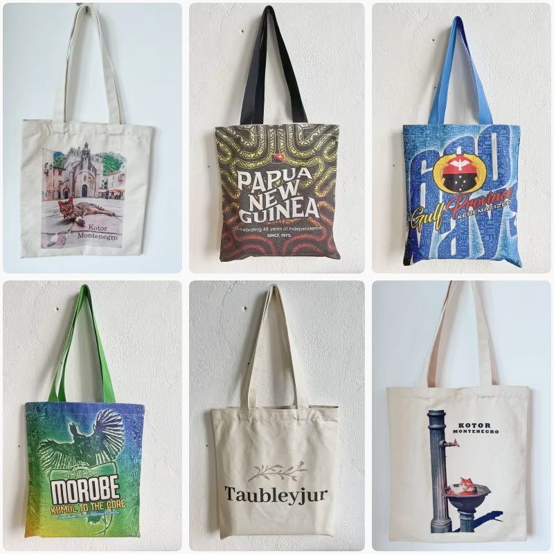 MOQ 30 Custom 12oz Cotton Tote Bag