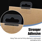 Clear Hang Tabs