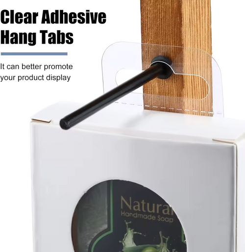 Clear Hang Tabs