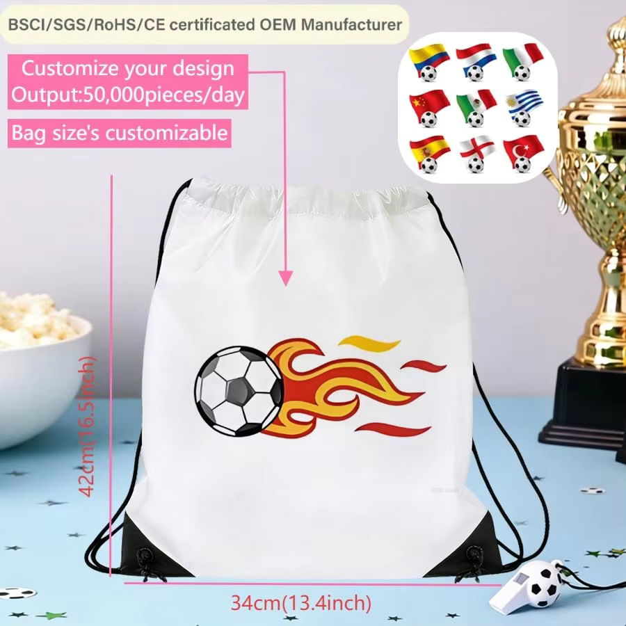 customized drawstring polyester bag