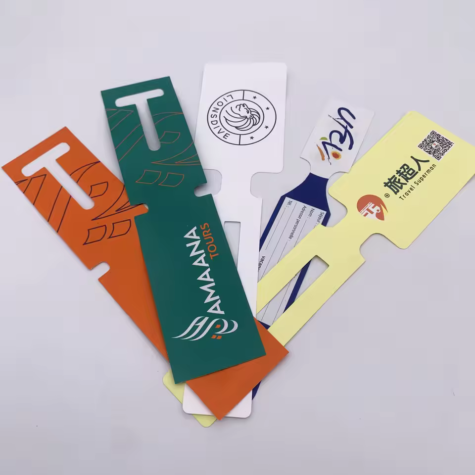 Tear-resistant Waterproof Synthetic Paper Luggage Tag
