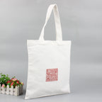 MOQ 30 Custom 12oz Cotton Tote Bag