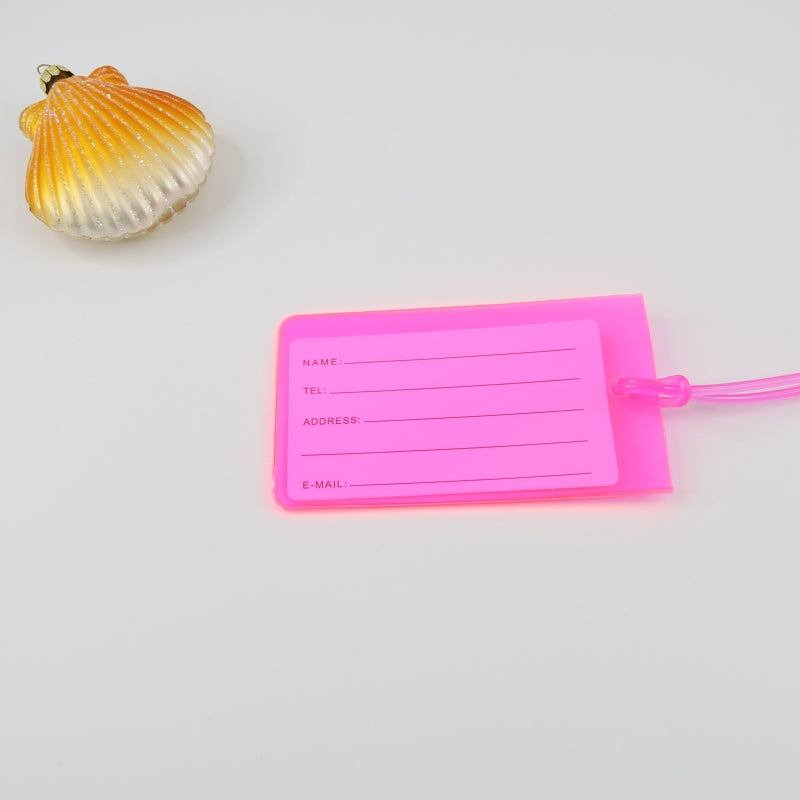 Soft PVC Luggage Tags