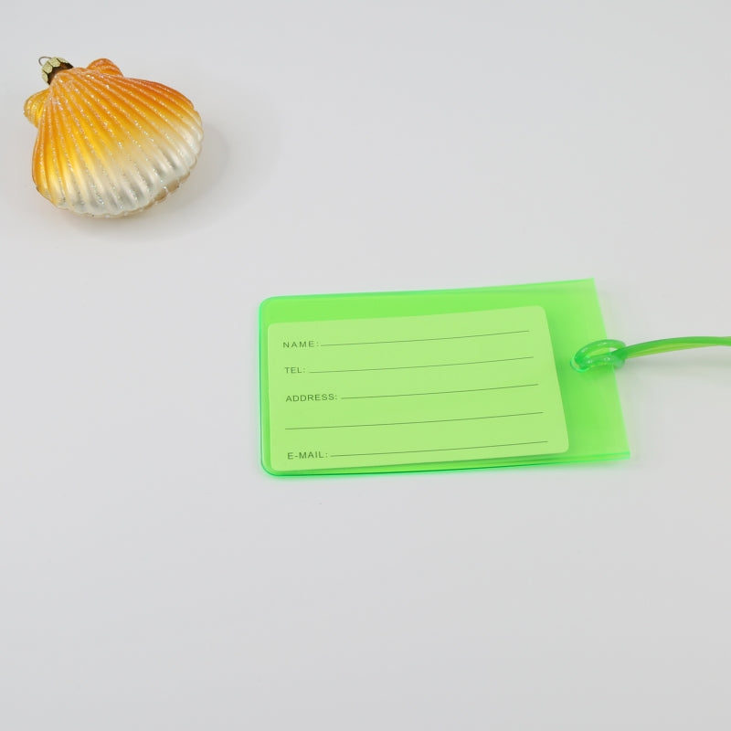 Soft PVC Luggage Tags