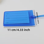Soft PVC Luggage Tags