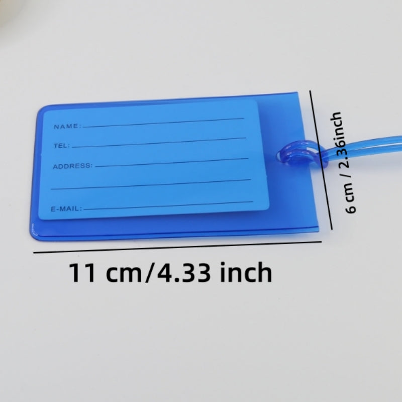 Soft PVC Luggage Tags
