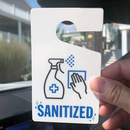 Plastic (PP) Door Hanger Sign