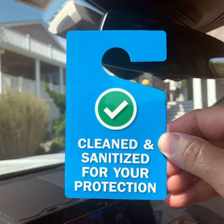 Plastic (PP) Door Hanger Sign