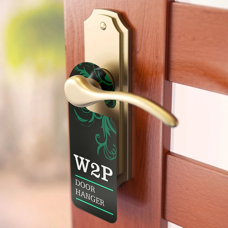 Plastic (PP) Door Hanger Sign